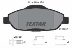 TEXTAR Set placute frana TEXTAR 2466001