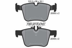 TEXTAR Set placute frana TEXTAR 2535301