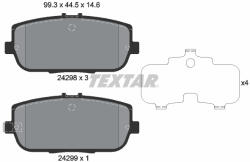 TEXTAR Set placute frana TEXTAR 2429801