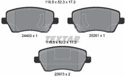 TEXTAR Set placute frana TEXTAR 2440301