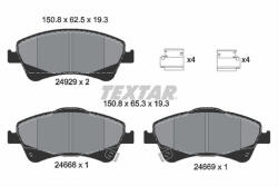 TEXTAR Set placute frana TEXTAR 2466801