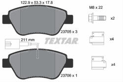 TEXTAR Set placute frana TEXTAR 2370502