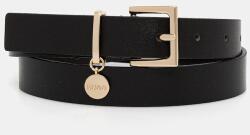 HUGO bőr öv - fekete 80 - answear - 20 990 Ft