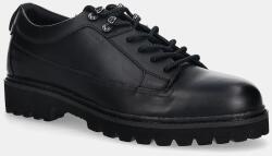 HUGO bőr félcipő Draven - fekete Férfi 45