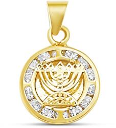 ÉkszerM Arany Menóra Medál AU 96186