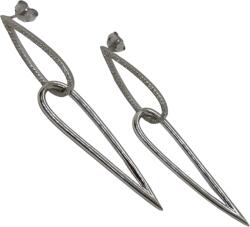 ÉkszerM Ezüst Lógós Fülbevaló EE 149393