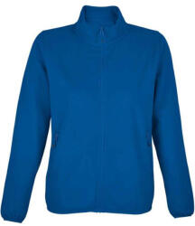 SOL'S Női Factor cipzáras gyapjú kabát kék