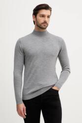 KARL LAGERFELD gyapjú pulóver - szürke XXL - answear - 46 990 Ft