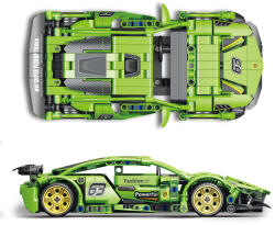 Mamido Építőkocka sportautó Szuper Sebesség 385 darab MT1133 (MT1133)