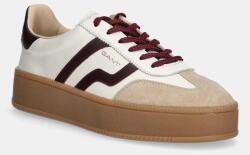 Gant bőr sportcipő Cuzmani - bézs Női 42 - answear - 46 990 Ft