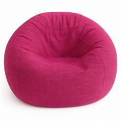 LazyBag XL beltéri babzsákfotel + ajándék puffino - magenta