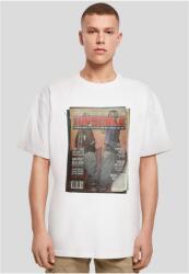 Mr. Tee Upscale Magazine Oversize Tee white