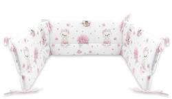  Baby Shop fejvédő kiságyba - Balerina maci rózsaszín