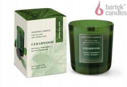Bartek Candles Üveggyertya Cedarwood 150g (CEDR WOOD 150)