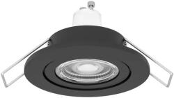 EGLO Barranco GU10 fekete fürdőszobai mennyezetbe építhető lámpa (EG-902236) GU10 1 izzós IP44 (902236)