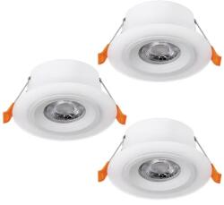 EGLO Calonge fehér LED mennyezetbe építhető lámpa szett (EG-900913) LED 3 izzós IP20 (900913)