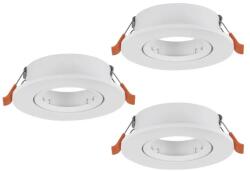 EGLO Barranco GU10 fehér beépíthető dekorációs keret szett (EG-902225) GU10 3 izzós IP20 (902225)