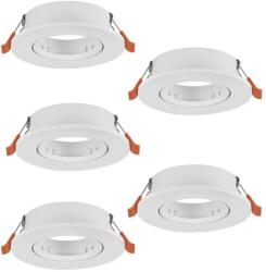 EGLO Barranco GU10 fehér beépíthető dekorációs keret szett (EG-902226) GU10 5 izzós IP20 (902226)