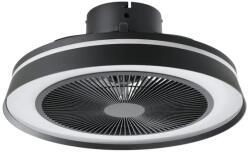 EGLO Vallonia 1 matt fekete LED mennyezeti ventilátoros lámpa (EG-35217) LED 2 izzós IP20 (35217)