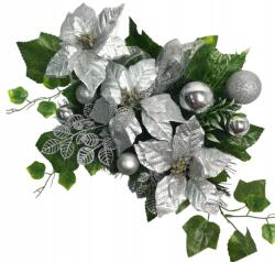 Jodełka Ünnepi sírdísz, művirág, temetőbe, sírcsokor (Stroik na Święta Bożego Narodzenia 01SS)