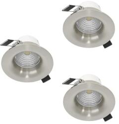 EGLO Saliceto matt nikkel LED mennyezetbe építhető lámpa (EG-902331) LED 1 izzós IP20 (902331)