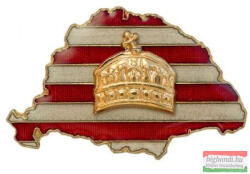  Kitűző - NagyMagyarország - Árpádsávos, koronás