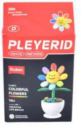 Sluban Flowers - Színes virág "D" építőjáték készlet (M38-B1073D)