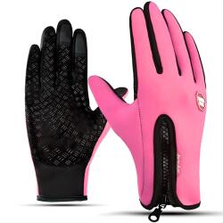  Univerzális sportkesztyű - Halvány rózsaszín / M