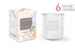 Bartek Candles Üveggyertya Angyalszárnyak, 150g, Bartek Candles, luxus illat (5901685069632)