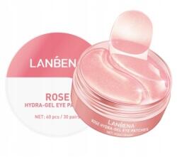 Lanbena Rózsa hidrogél szem alatti párnák, 60db (6970470535378)