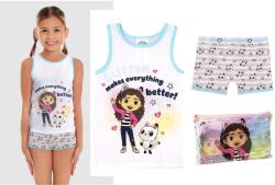  Netflix Gabi babaháza trikó és bugyi szett ajándék neszesszer 4-5 év (110 cm)