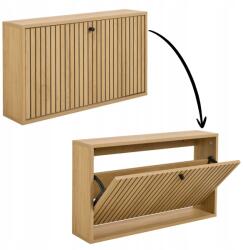 Actona Fali cipősszekrény, Albany, barna, MDF, 3 pár cipő, modern stílus (Actona)