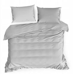 Koney Ágynemű szett, szatén, 140x200, 2db 50x60 párnahuzat, szürke (PRODUKT POLSKI)