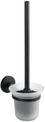 Bemeta Nox Perie WC cu suport H39 cm, negru (102413010)