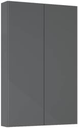 Roca Dulap baie 50x13xH80 cm Roca Extra, reversibil, antracit lucios (glossy anthracite grey) (A857960153)