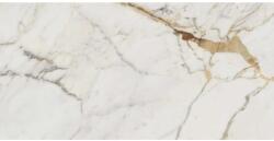 Marazzi Gresie exterior / interior portelanata rectificata alba 60x120 cm, Marazzi Allmarble Golden White Lux (M4GM)