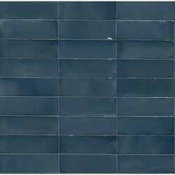 Marazzi Gresie interior portelanata albastra 5x15 cm, Marazzi Rice Blu Lux (M96R)