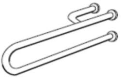 Hatria Autonomy Bara de sustinere cu armatura, 83 cm, stanga (Y0DH)
