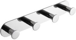 Bemeta Easy Cuier baie rotunjit cu 4 brate, inox lucios (163106391)