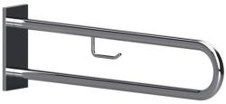 Bemeta Help Bara de sprijin cu suport hartie 60 cm, inox lucios (301907271)