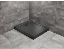 Radaway Cadita dus dreptunghiulara Radaway Doros F Compact Stone 150x90 cm, negru (acril aspect piatra) (SDRFP1590-05-54S)