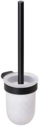Bemeta Organic Perie WC cu suport H36 cm, negru (167113140)