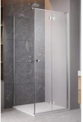 Radaway Cabina dus dreptunghiulara cu usi pliante Radaway Essenza KDJ B 80x75 cm, profil crom (1385081-01-01L/1384049-01-01)