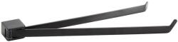 Bemeta Organic Suport prosop baie tip bara dubla, negru (167004100)