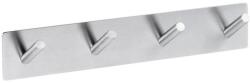 Bemeta Easy Cuier baie cu 4 brate, inox mat (163106295)