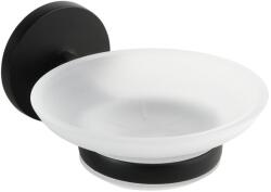 Bemeta Nox Savoniera din sticla cu suport negru (102408030)