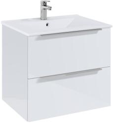 Roca Set mobilier baie (masca si lavoar cu doua sertare) Roca Elegant Plus 61x46xH55 cm, alb lucios (A852018806)