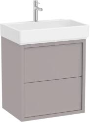 Roca Set mobilier baie (masca si lavoar cu doua sertare) Roca Tura 60x43xH60 cm, gri (light noble grey) (A852026559)