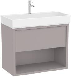 Roca Set mobilier baie (masca si lavoar cu sertar si raft) Roca Tura 80x43xH60 cm, gri (light noble grey) (A852030559)