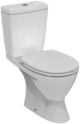 Ideal Standard Set Vas WC pe pardoseala cu rezervor aparent si capac Ideal Standard Eurovit Plus 35x63 cm evacuare verticala (V337201)
